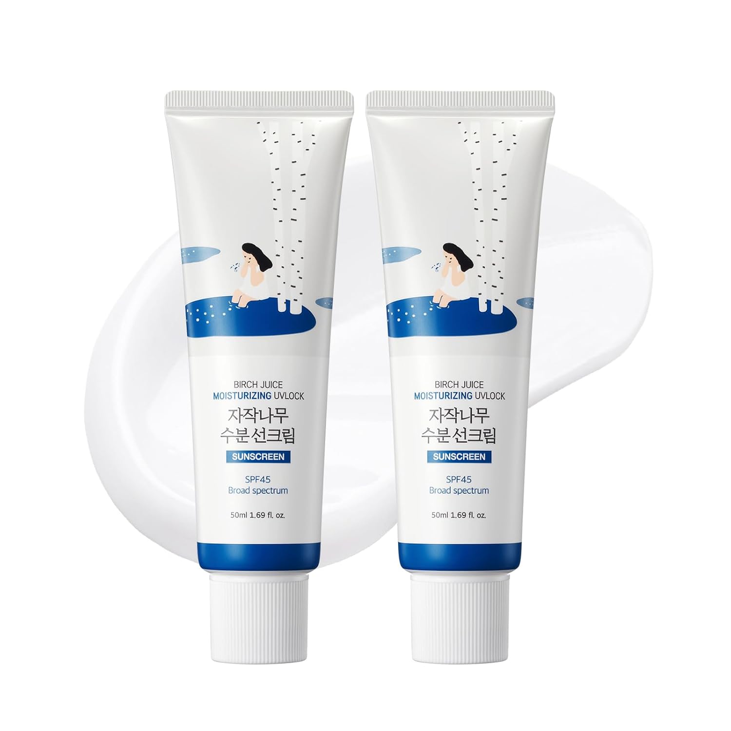 ROUND LAB Birch Juice Moisturizing UV LOCK SPF 45 sunscreen